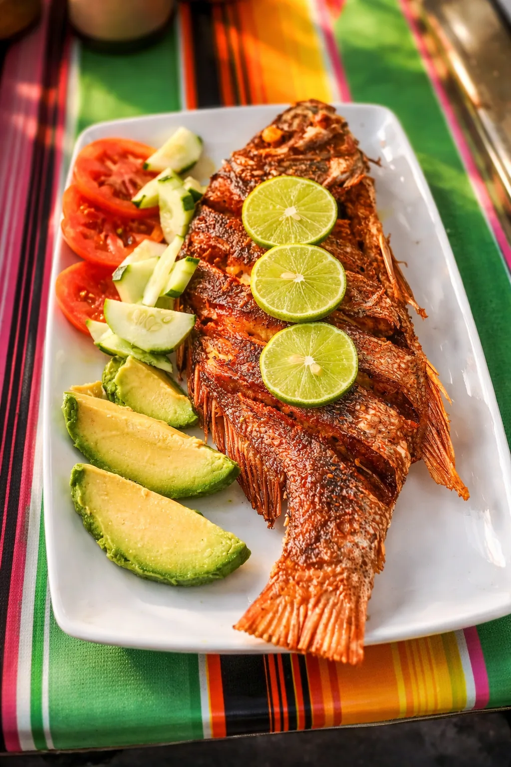 Pescado Frito Entero